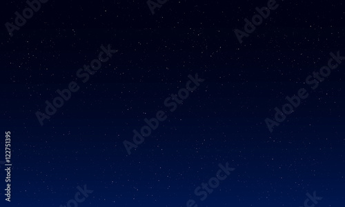 Clear night sky.Vector