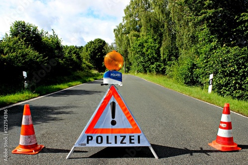 Polizei-Absperrung photo