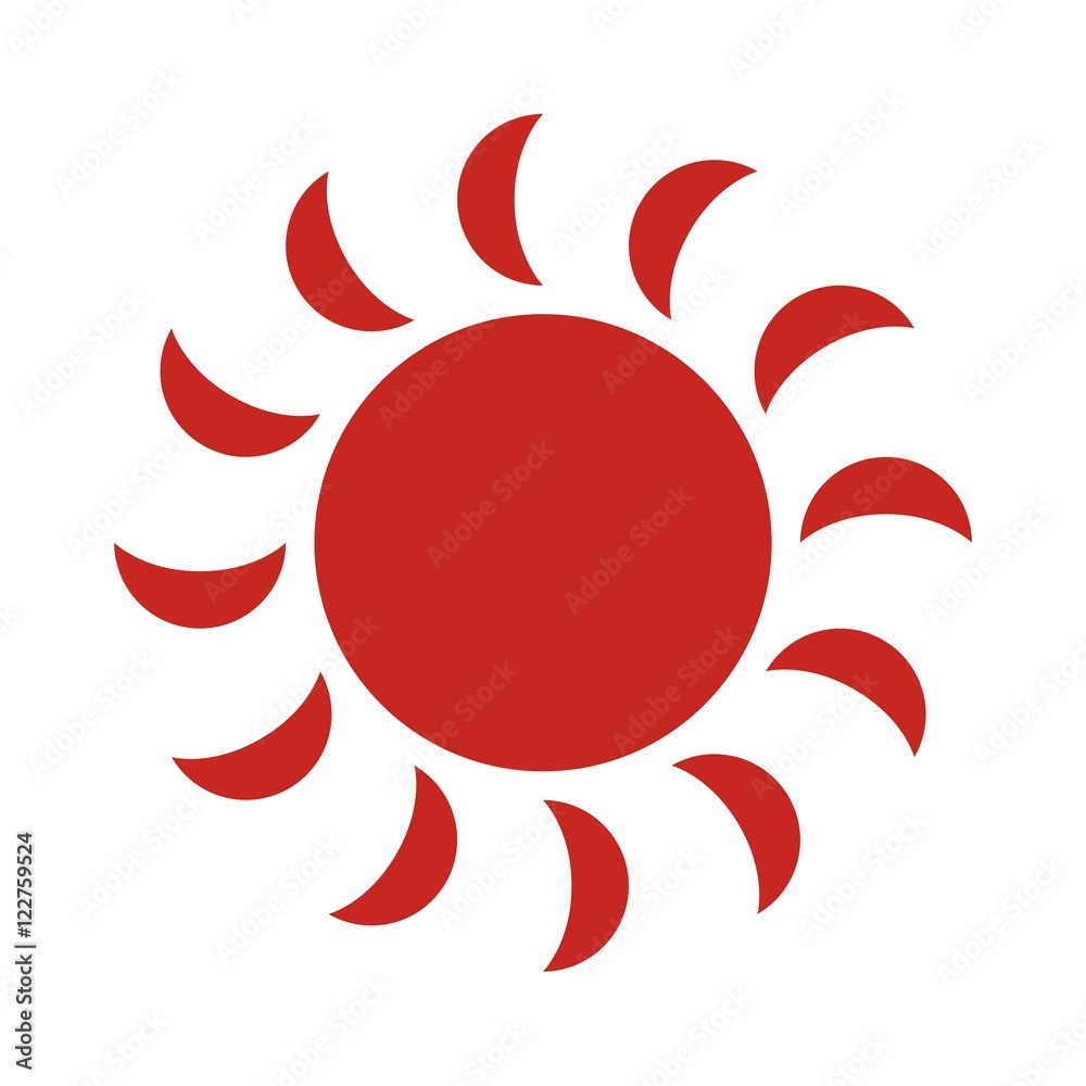 Sun vector design
