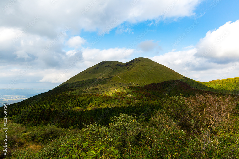 Mount Kishima in the Aso Region on Kyushu, Japan