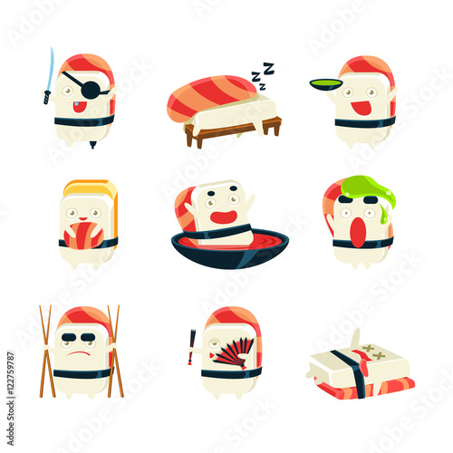 Maki Sushi Character Japan Themed Activities