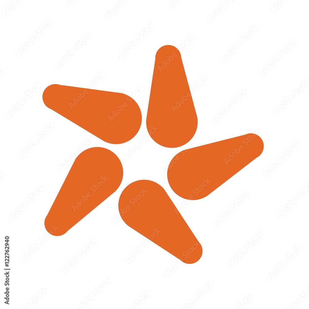 Star vector design Star vector design