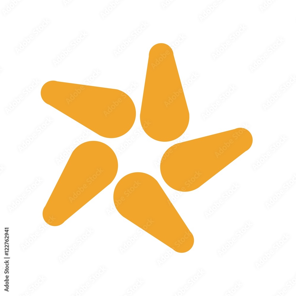 Star vector design Star vector design