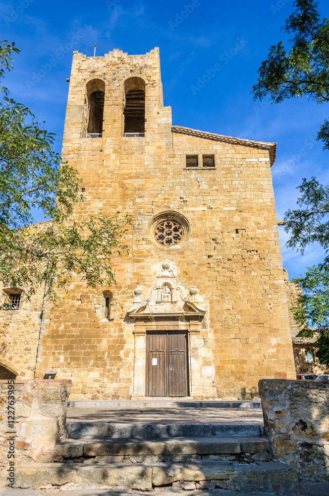 Sant Pere Church in Pals, Spain