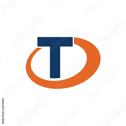 T letter initial in oval logo design Free Download T letter initial in oval logo design - GFXLoad