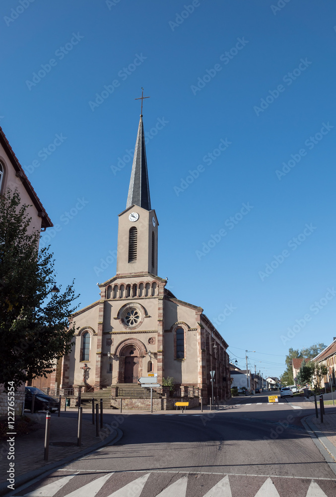 Obraz premium Kirche in Ernestviller