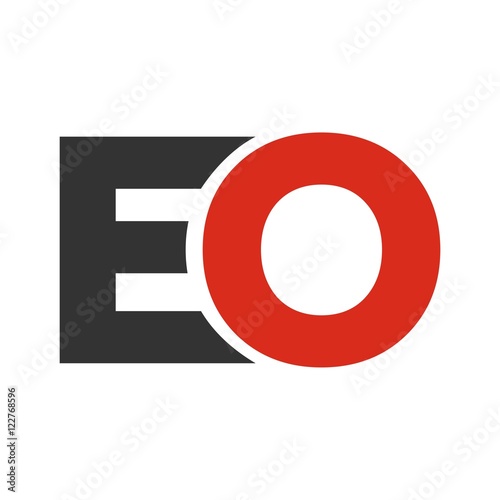 EO letter initial logo design photo