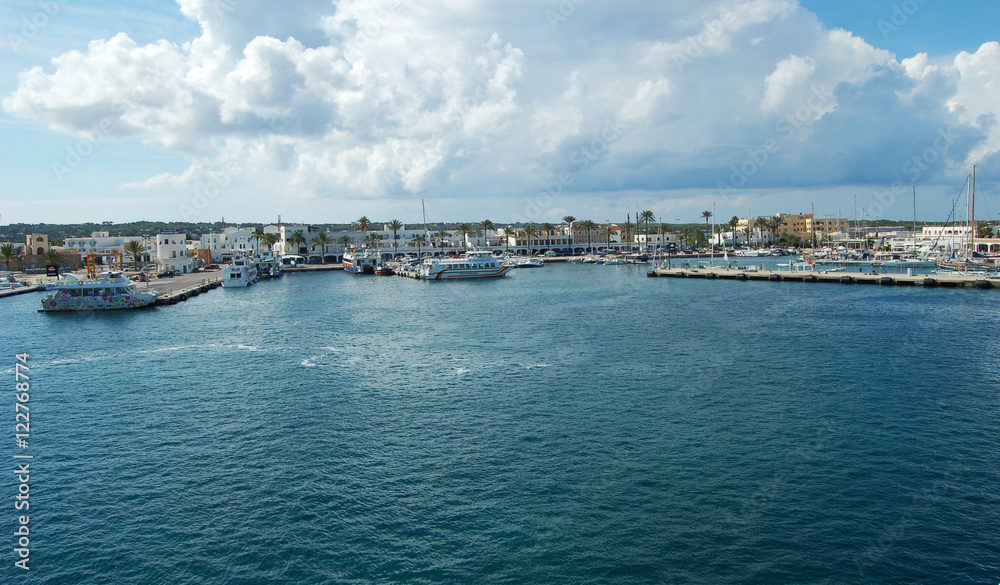 Formentera harbour