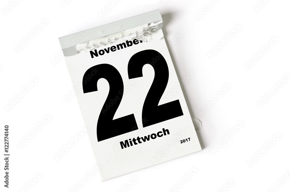 22. November 2017 22. November 2017