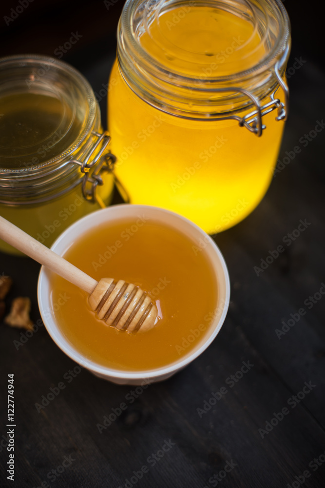 Honey with walnut Honey with walnut