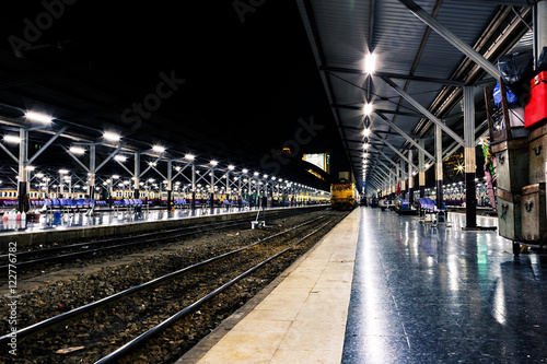 Hua Lamphong the train station in Bangkok, Thailand