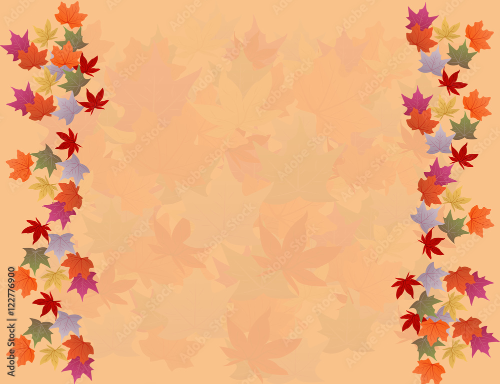 background with autumn leaves background with autumn leaves