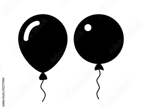 Fotografia Rubber air balloon icon