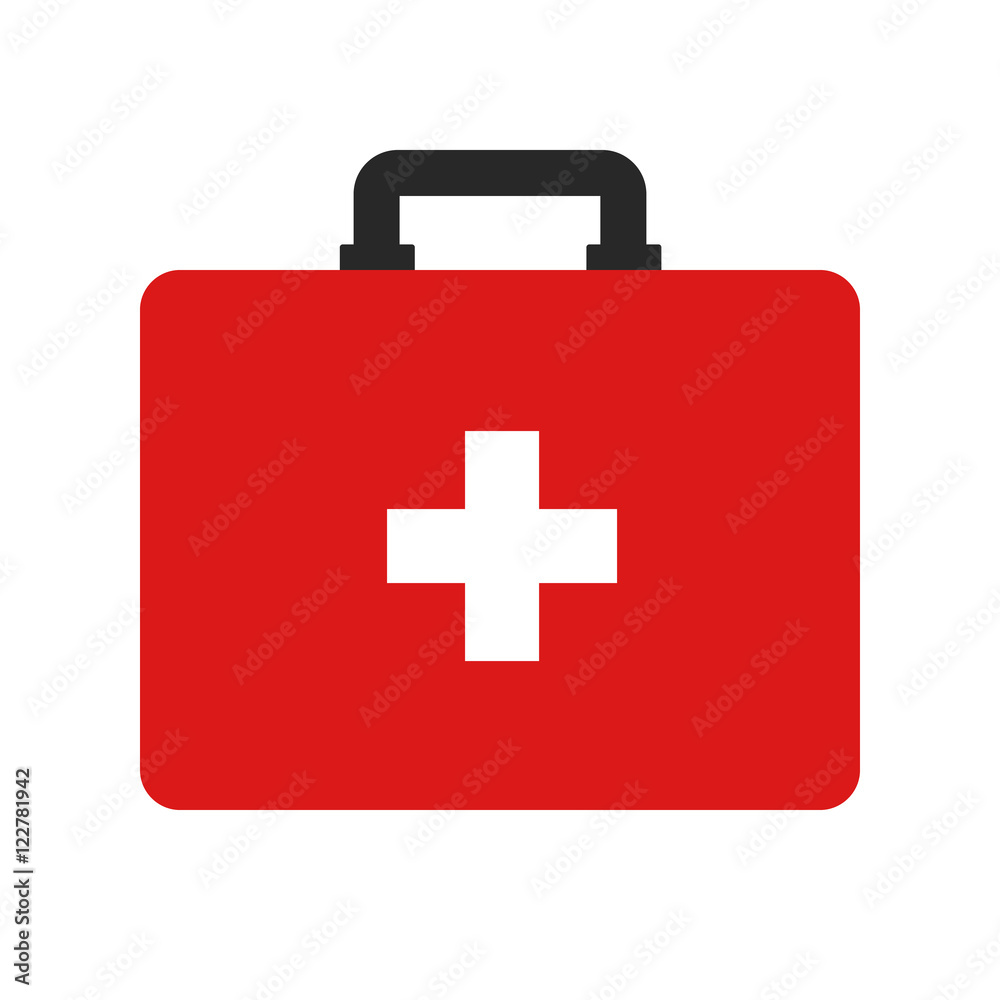 Flat icon first aid. Medical icon. Vector illustration. Flat icon first aid. Medical icon. Vector illustration.