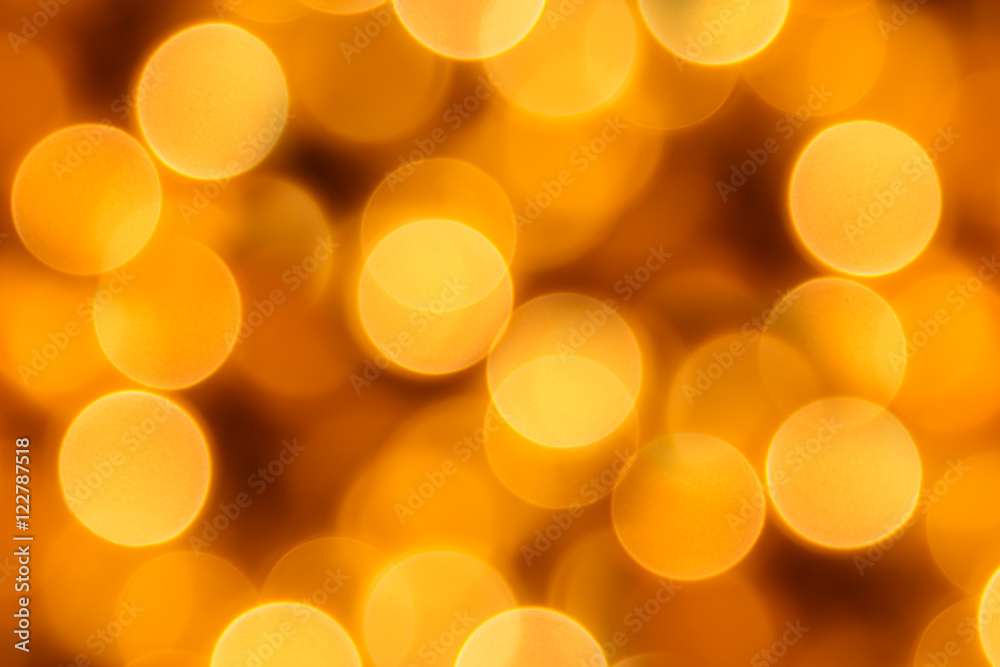 Bokeh orange circles on black background for Halloween. Festive christmas background. Bokeh orange circles on black background for Halloween. Festive christmas background.