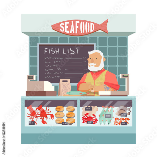 Seafood shop