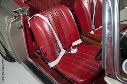 Classic car interior