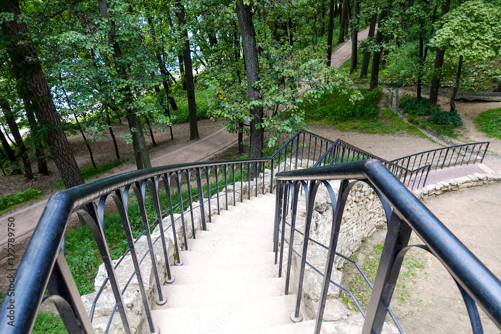 Stairs from the fortress