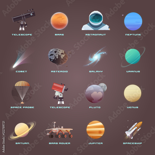 Space icons
