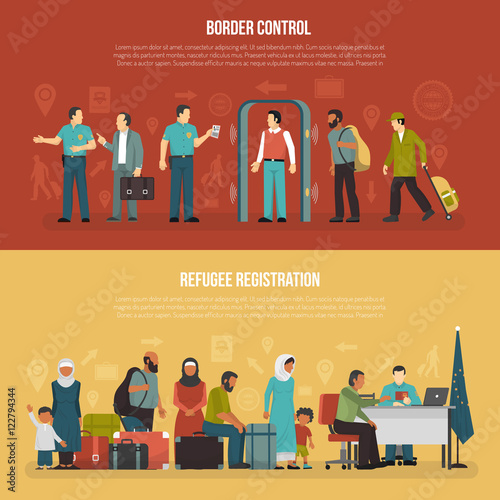 Immigration Horizontal Banners