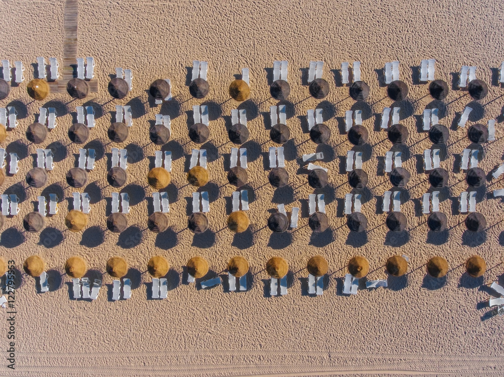 Obraz premium Portuguese beach view from the top.