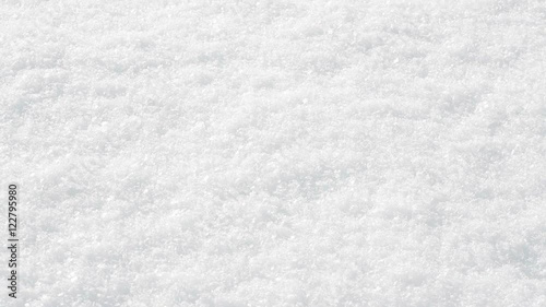 white background of fresh snow texture