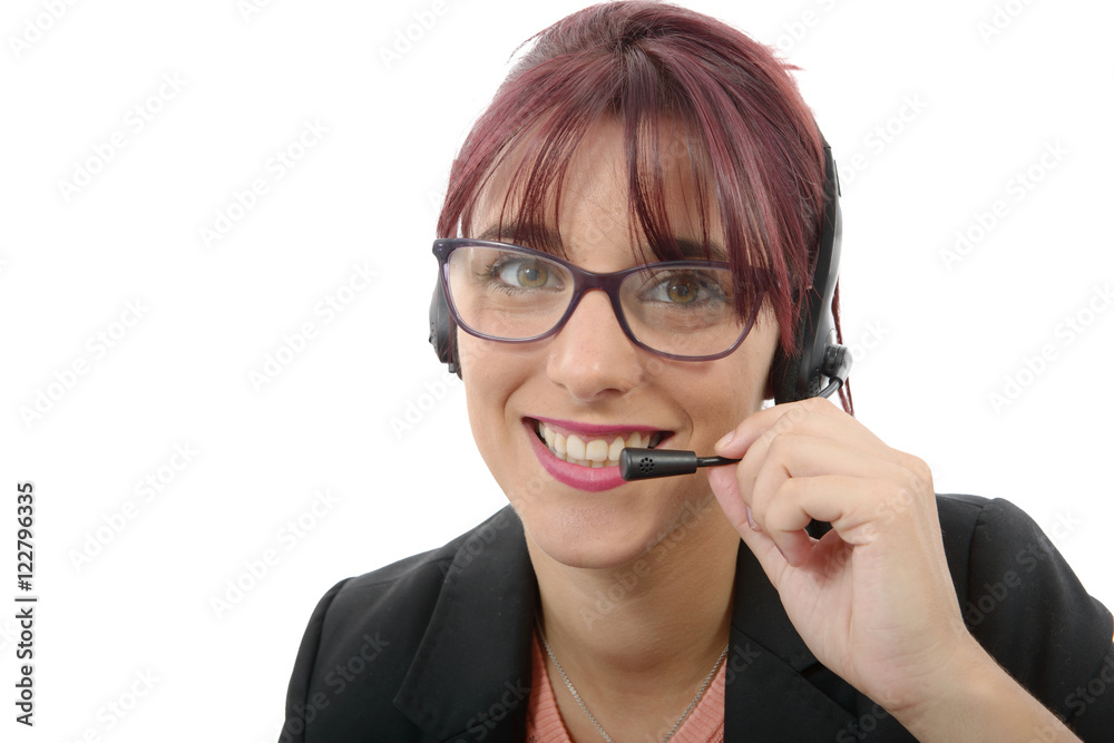beautiful business customer service woman beautiful business customer service woman
