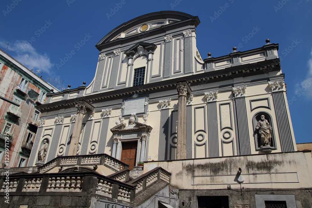 church in Naples, Campania, Italy