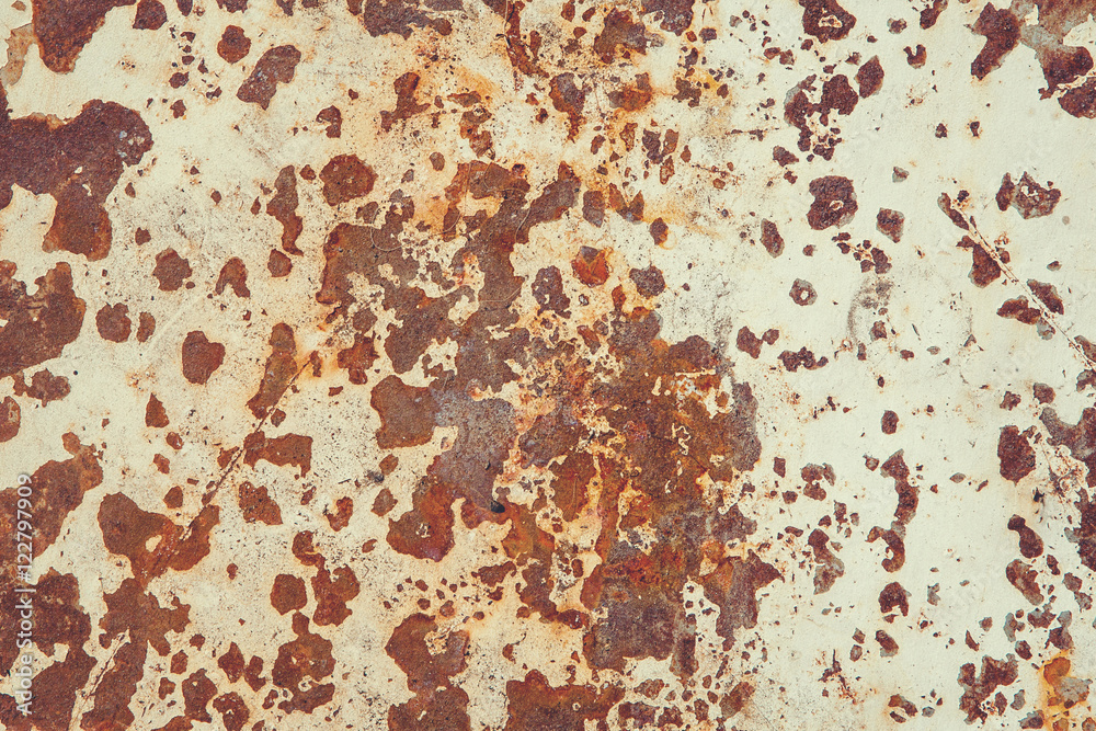 Rusty iron textured Rusty iron textured