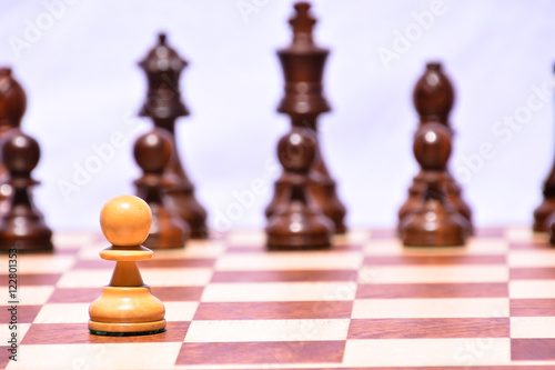 Wooden Chess Piece