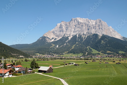 Blick auf die Zugspitze 