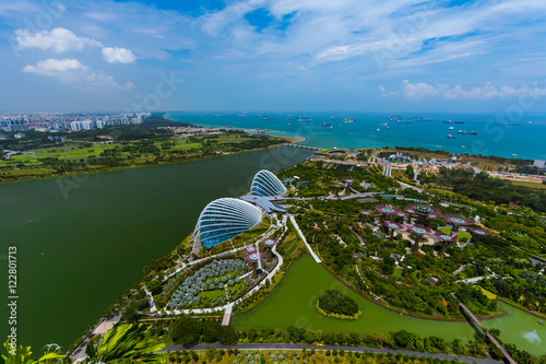 Canvas Print Park Gardens by the Bay - Singapore