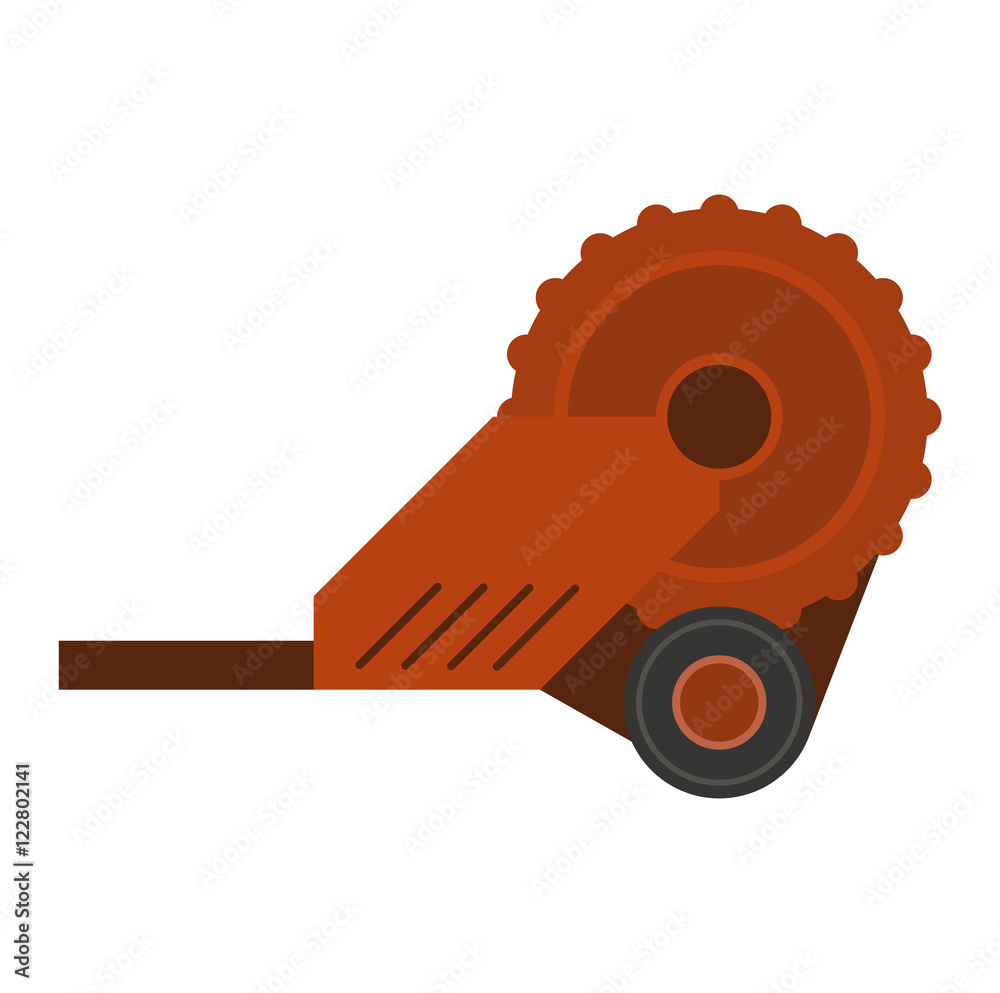 Farm plug vector illustration. Farm plug vector illustration.