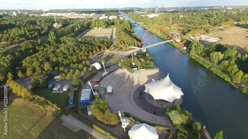 Nordsternpark Gelsenkirchen Luftaufnahme photo