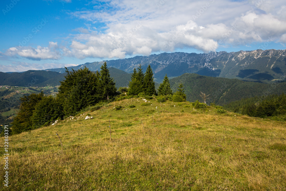 Romanian Carpathians mountains