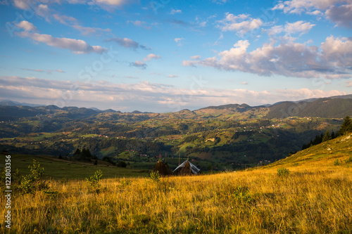 Romanian Carpathians mountains