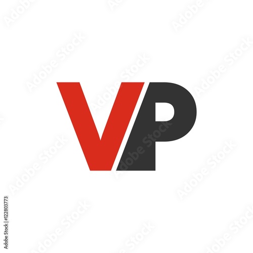 VP letter initial logo design
