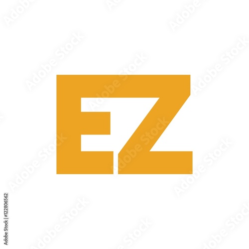 Wallpaper Mural EZ letter initial logo design Torontodigital.ca