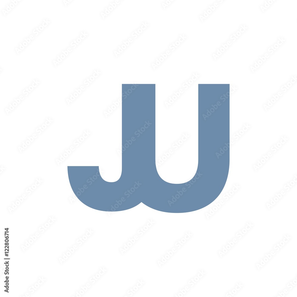 JJ letter initial logo design JJ letter initial logo design