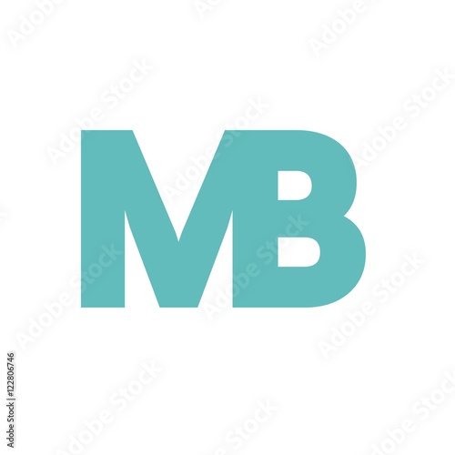MB letter initial logo design Free Download MB letter initial logo design - GFXLoad