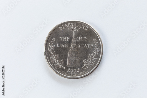 Moneta da 1 Quarto di Dollaro USA photo