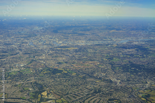 Aerial view of United Kingdom © Kit Leong