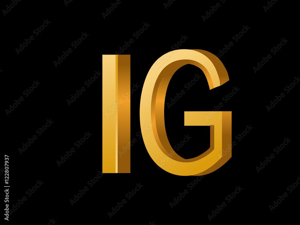 IG Initial Logo for your startup venture IG Initial Logo for your startup venture
