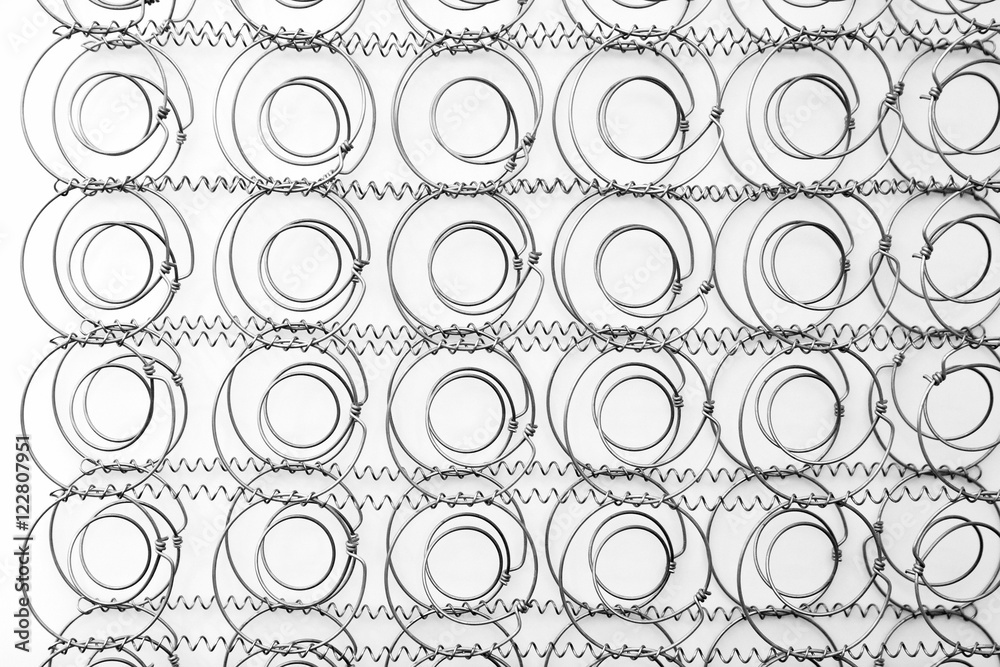 abstract background of metallic springs abstract background of metallic springs