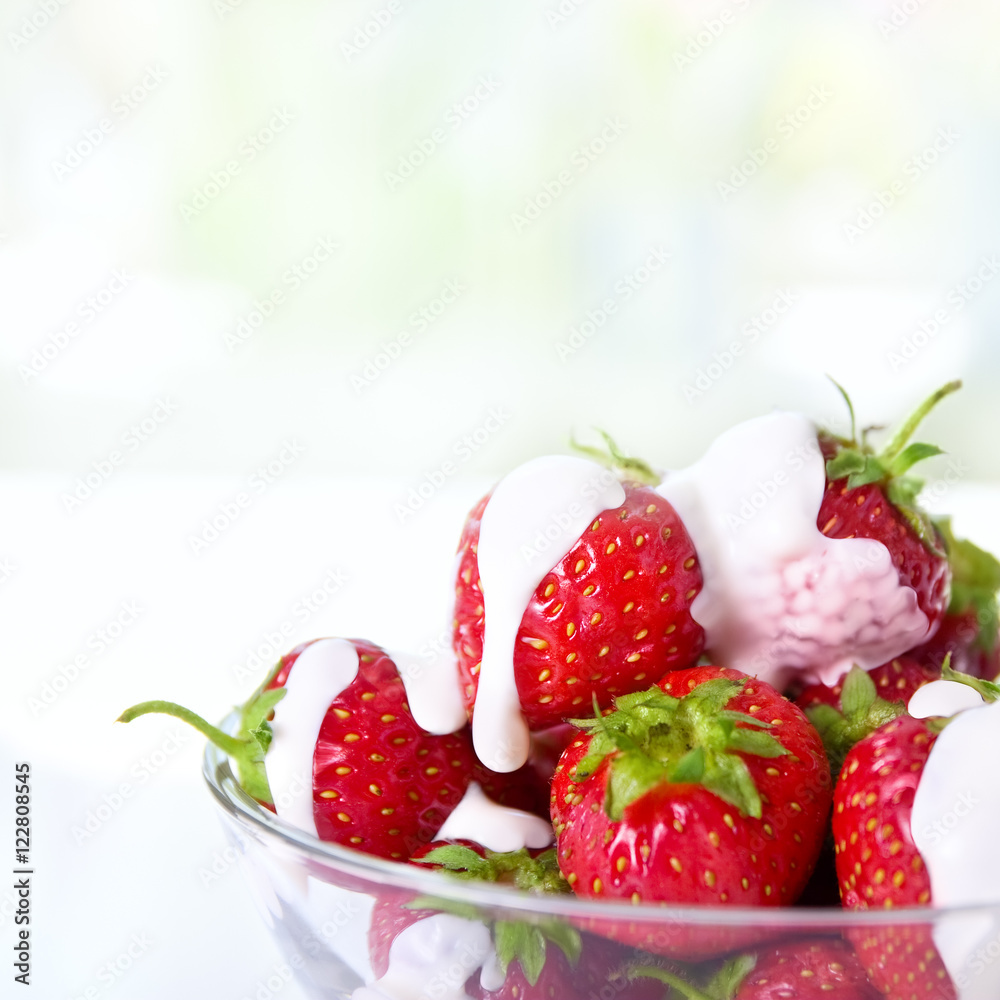 Strawberries in a plate Strawberries in a plate