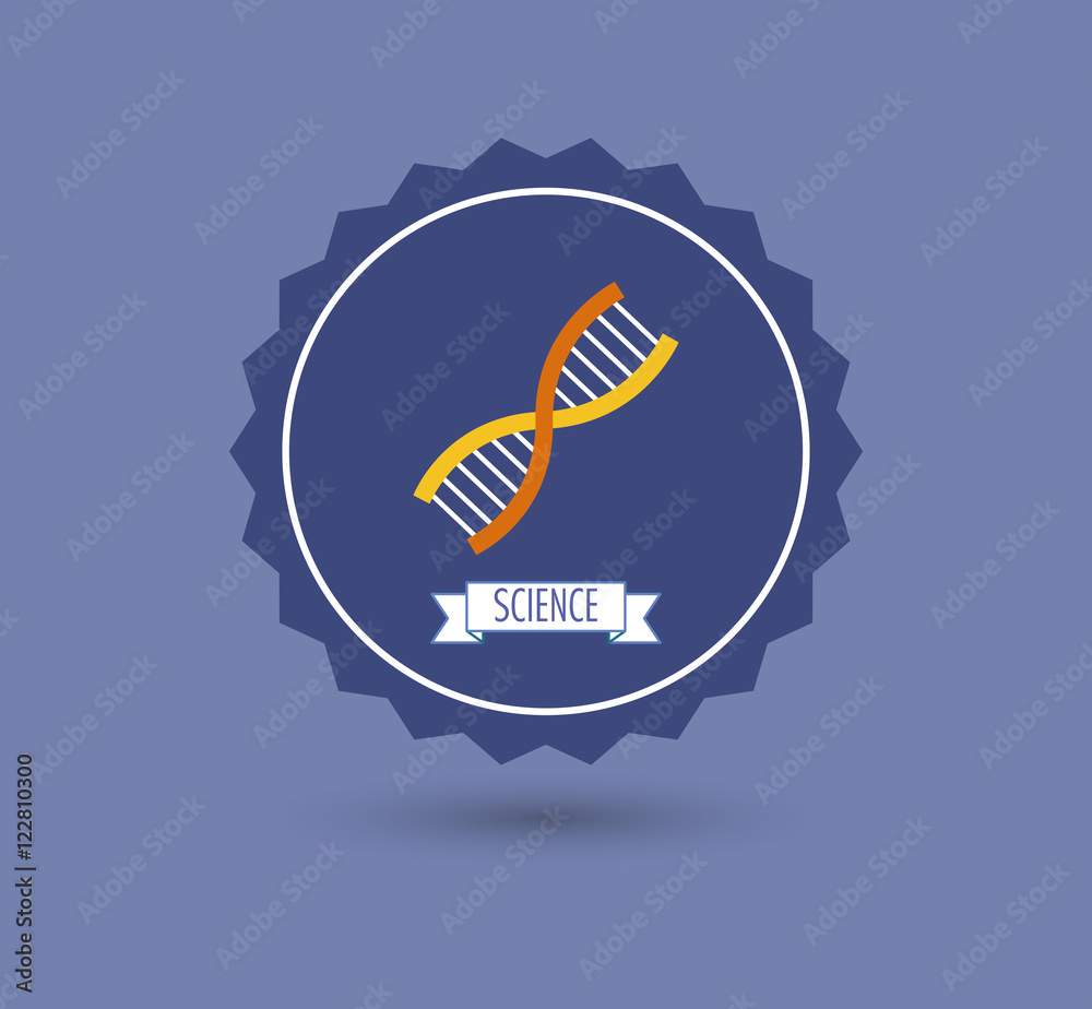 dna strand science related icons image vector illustration design