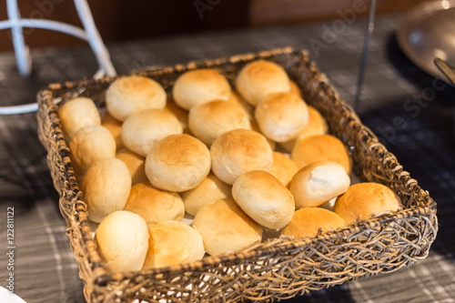a lot of bread in basket