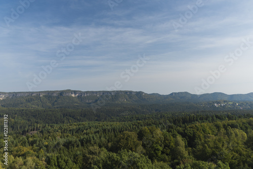 Rocks near Janov village in national park