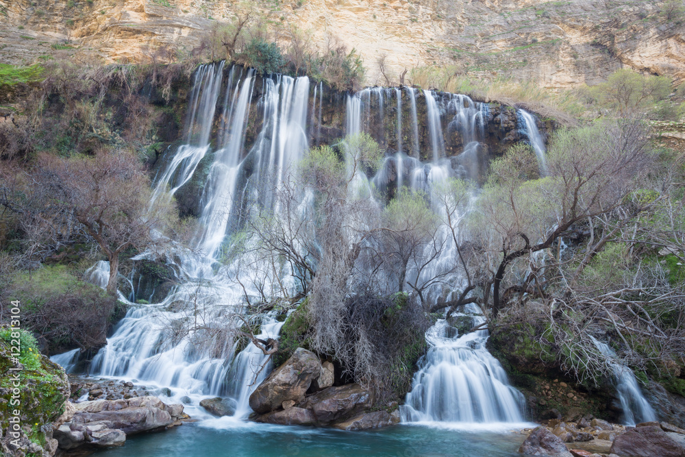 Fototapeta premium Shevi Fall, Khuzestan, Iran