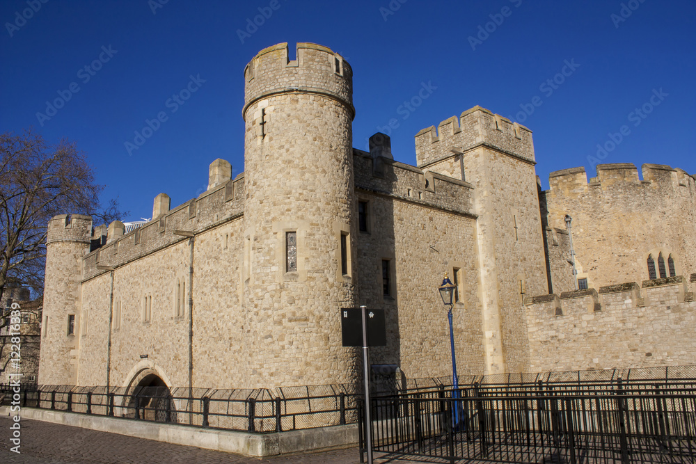 An aspect of the Tower of London